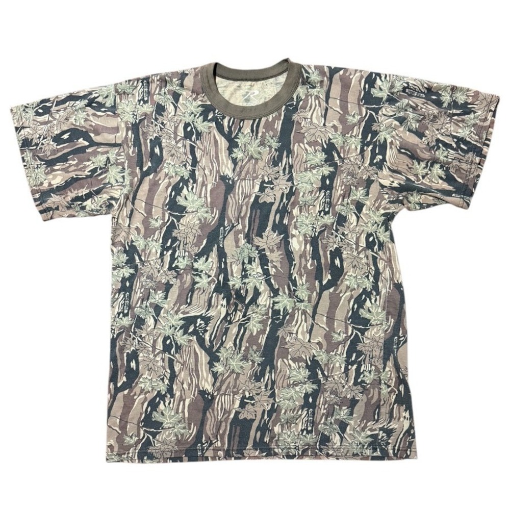 Rothco Smokey Branch Camo Green Brown Real Tree Camouflage Mossy Oak T-shirt
